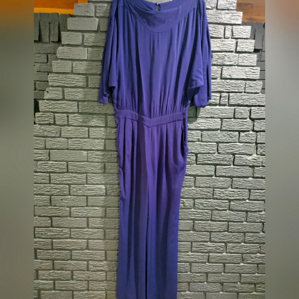 Diane Von Furstenberg Purple jumpsuit